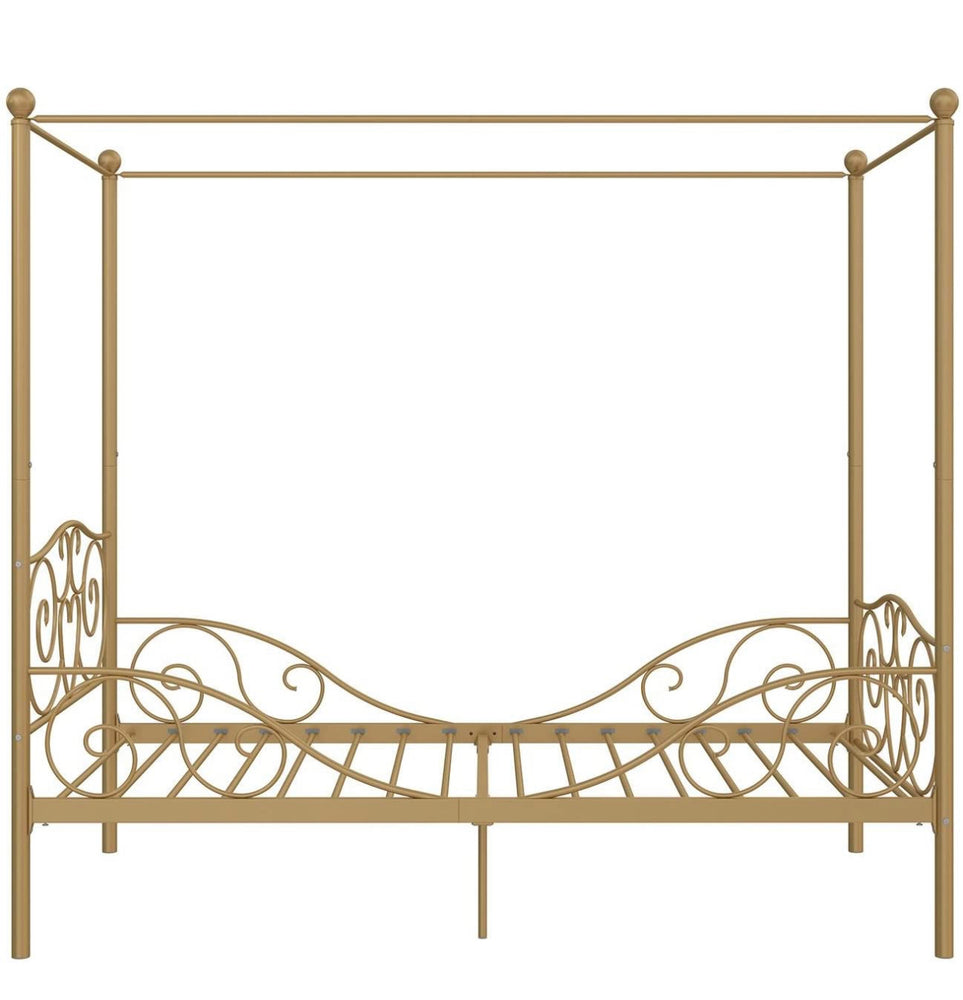 
            
                Load image into Gallery viewer, Metal Canopy Bed
            
        