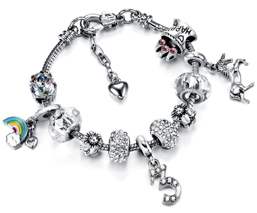 
            
                Load image into Gallery viewer, Birthday Charm Bracelet
            
        